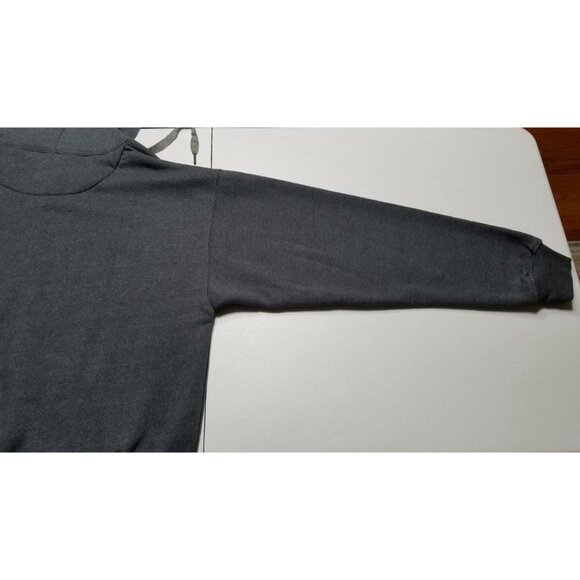 Realtree Long Sleeve Gray Deer Antlers Floral Graphic Hoodie Women's Size Large - Picture 10 of 15